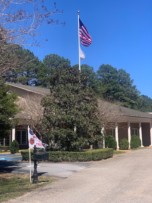 United Funeral Service building in New Albany, Mississippi