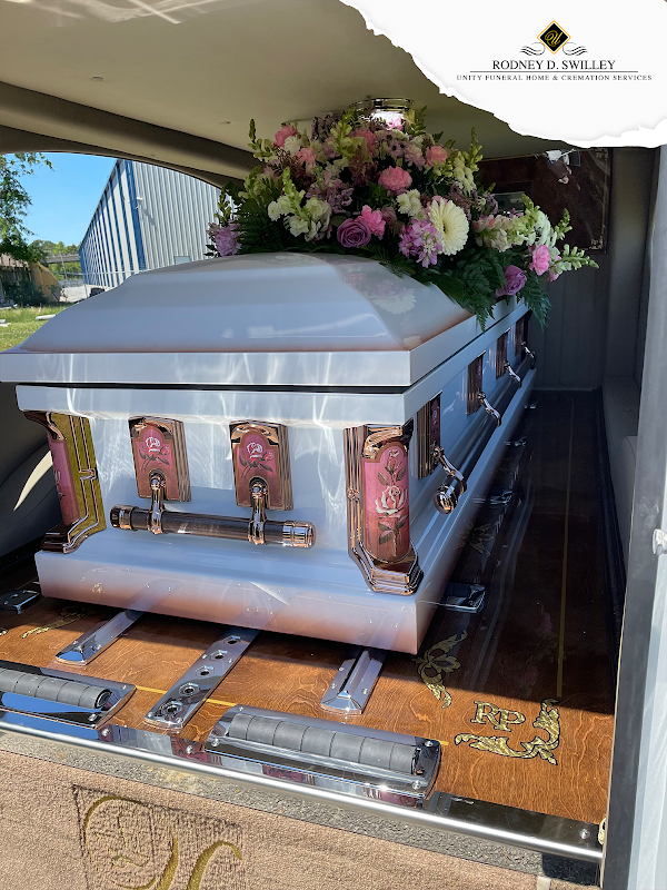 Unity Funeral Home & Cremation Services building in Moss Point, Mississippi