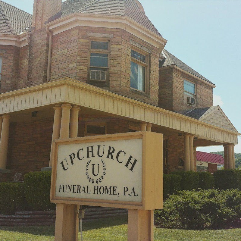 Upchurch Funeral Home building in Cumberland, Maryland