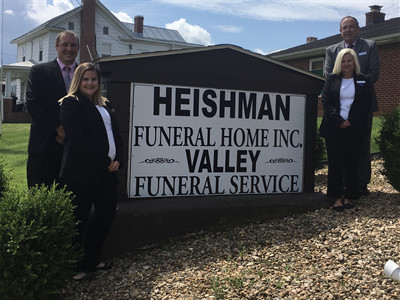 Valley Funeral Service building in Edinburg, Virginia