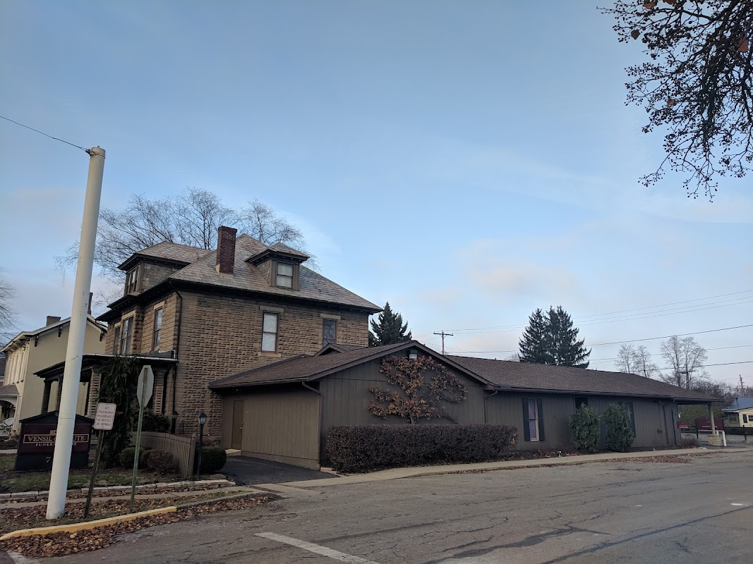 Vensil & Chute Funeral Home building in Dresden, Ohio