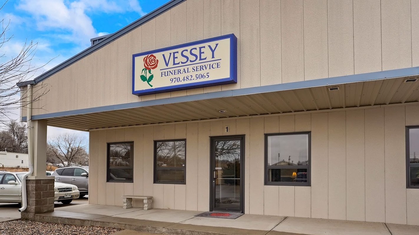 Vessey Funeral & Cremation Service building in Fort Collins, Colorado