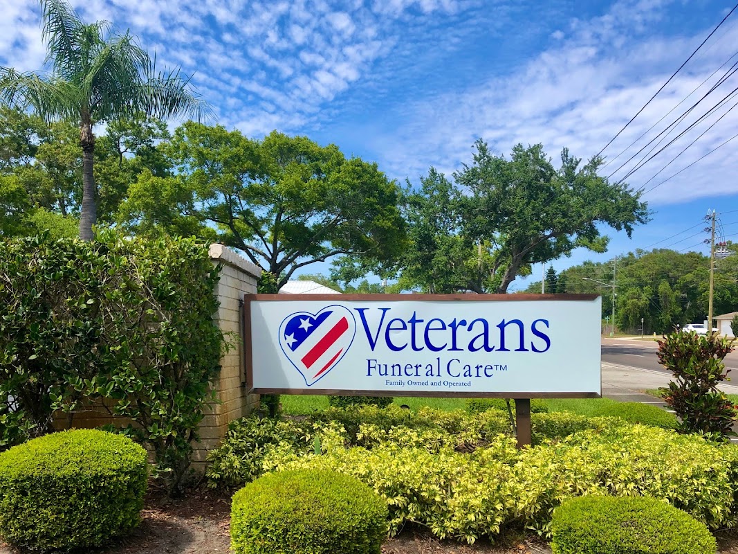 Veterans Funeral Care building in Clearwater, Florida