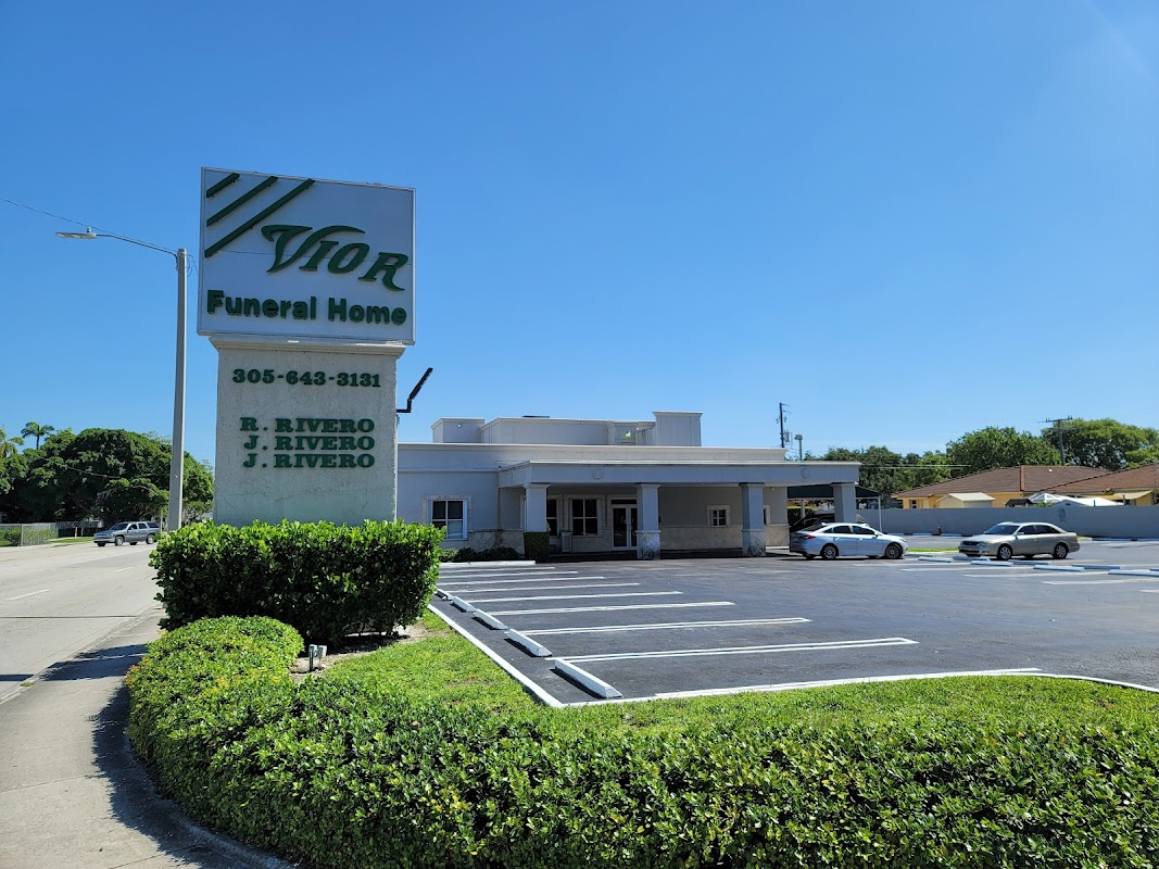 Vior Funeral Home building in Miami, Florida