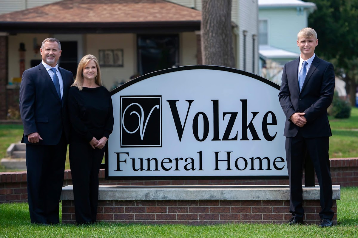 Volzke Funeral Home building in Seward, Nebraska