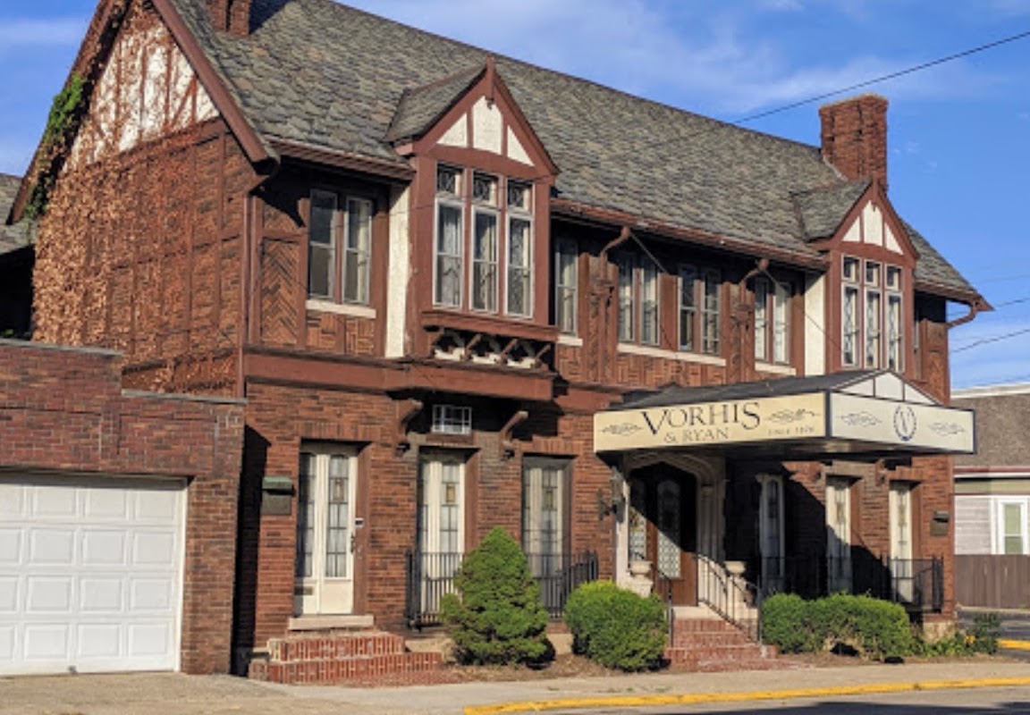 Vorhis & Ryan Funeral Homes building in Lockland, Ohio
