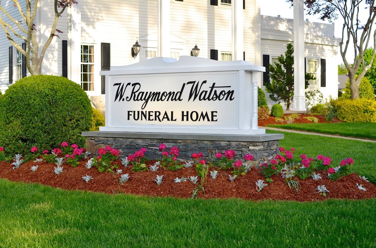 W. Raymond Watson Funeral Home building in Riverside, Rhode Island