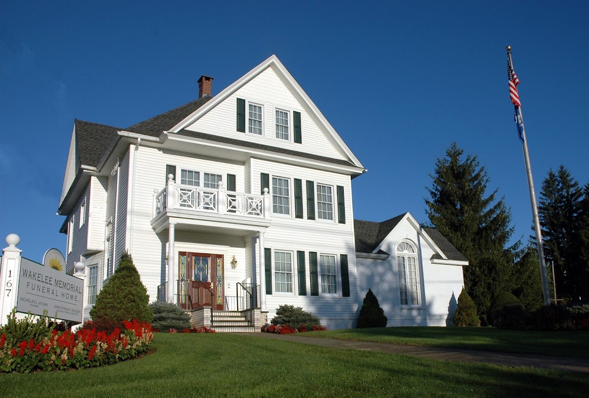 Wakelee Memorial Funeral Home building in Ansonia, Connecticut