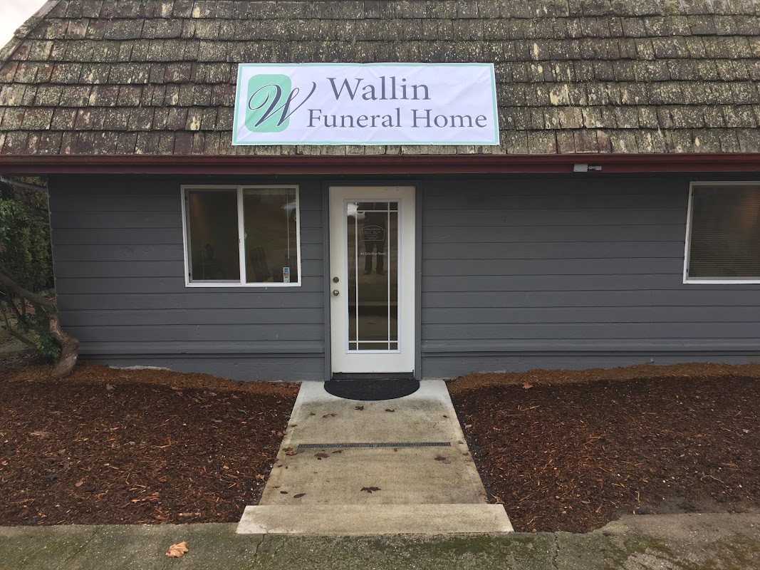 Wallin Funeral Home & Cremation building in Freeland, Washington