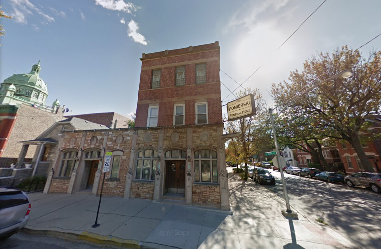 Walter Pomierski & Son Funeral Home building in Chicago, Illinois