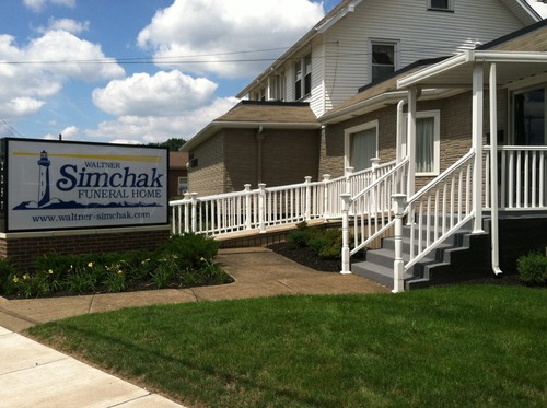 Waltner-Simchak Funeral Home building in Canton, Ohio