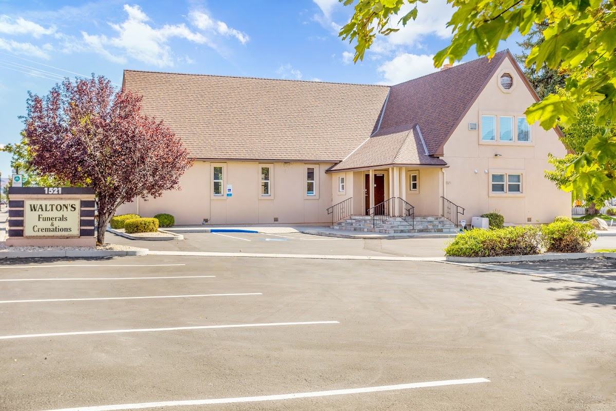 Walton's Funerals & Cremations building in Gardnerville, Nevada