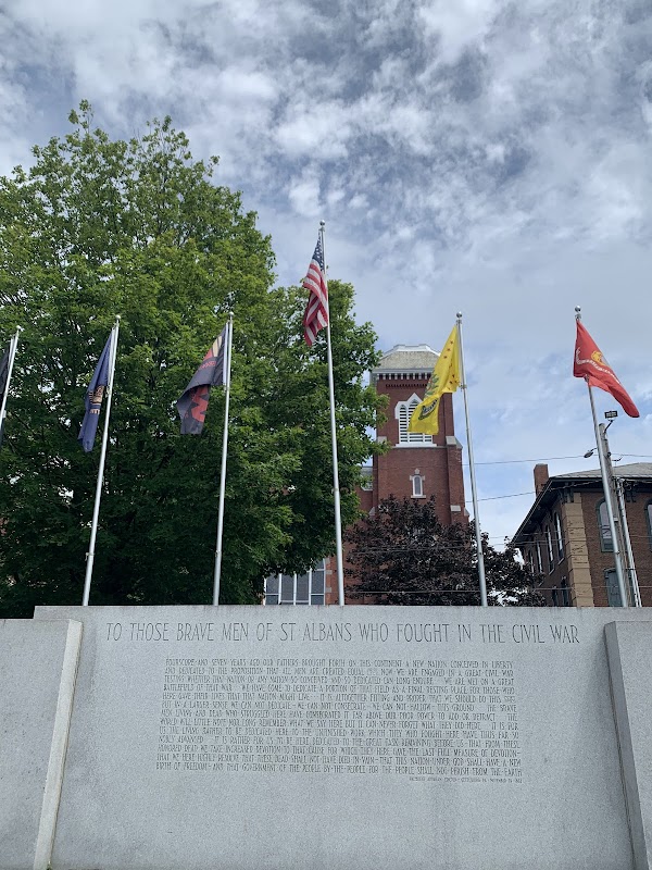 War Memorial building in Saint Albans, Vermont