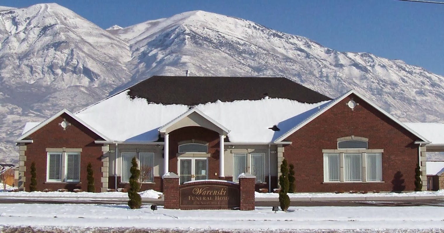Warenski Funeral Home building in American Fork, Utah