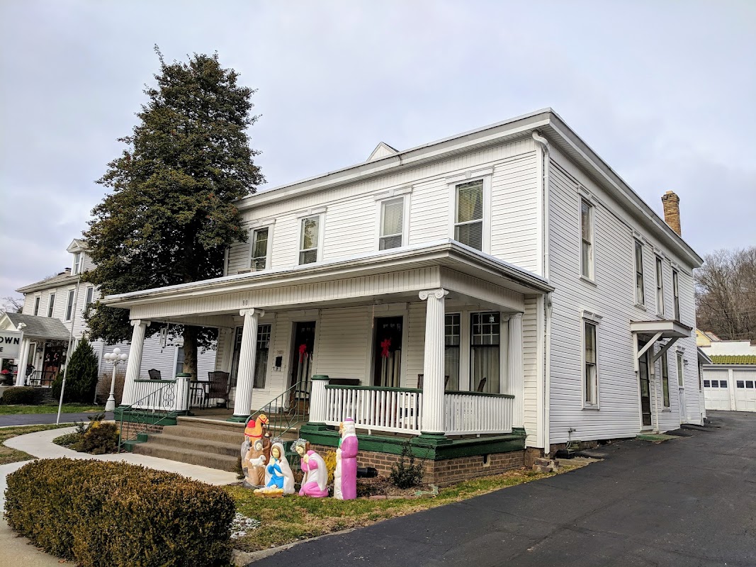 Warren-Brown Funeral Home building in Nelsonville, Ohio