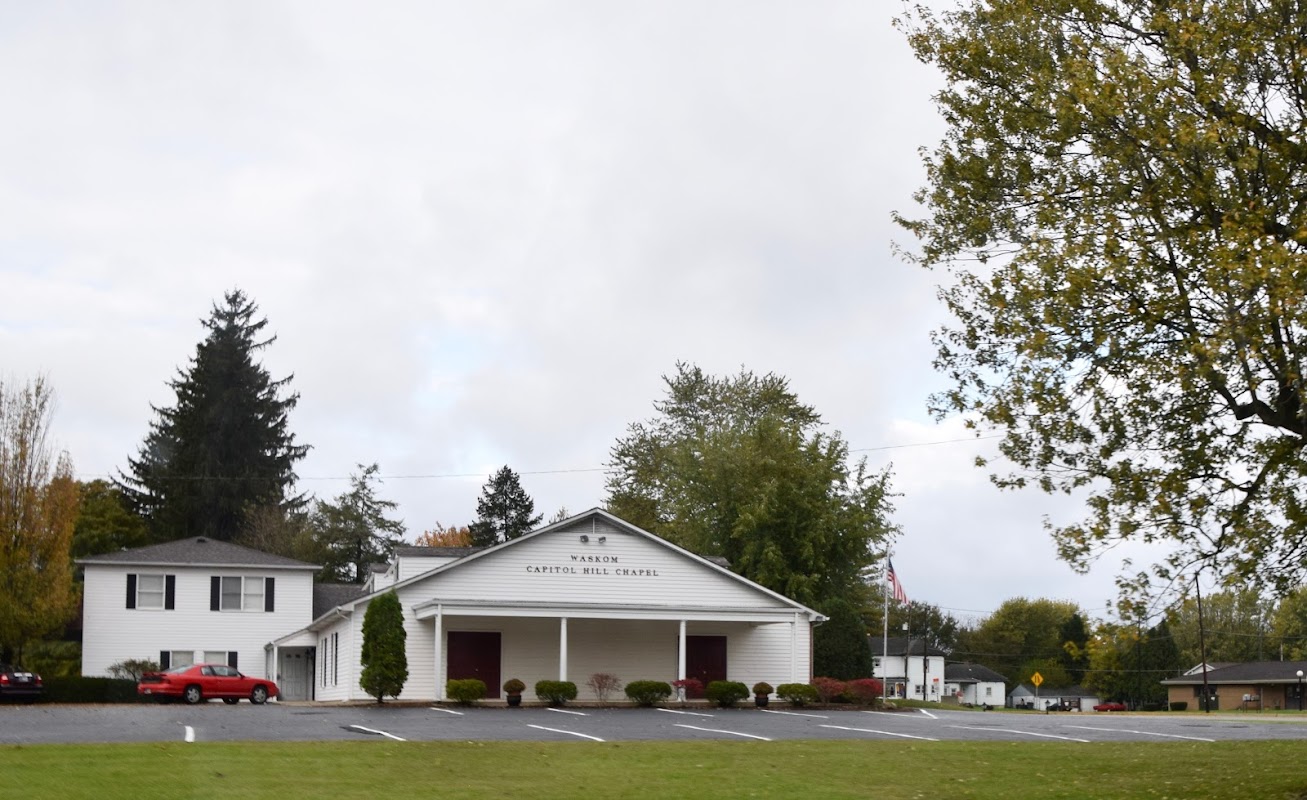 Waskom Capitol Hill Chapel building in Cambridge City, Indiana