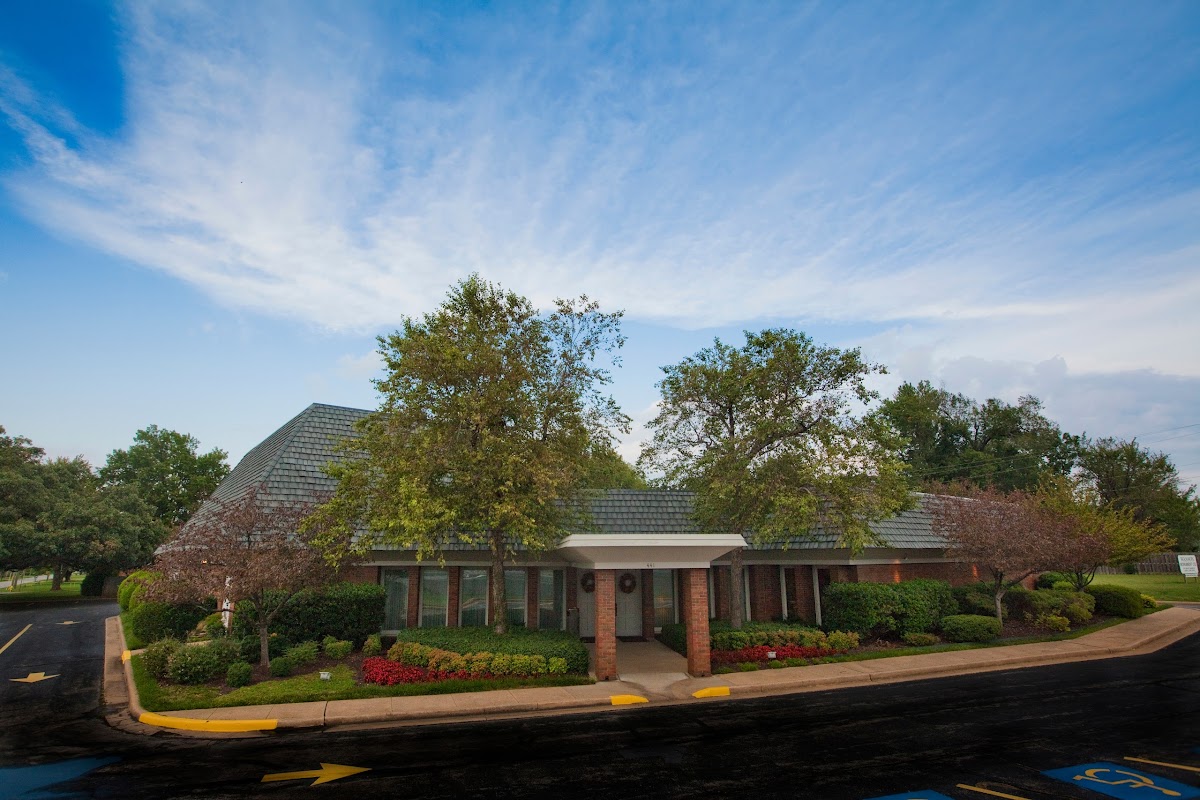 Wasson Funeral Home building in Siloam Springs, Arkansas