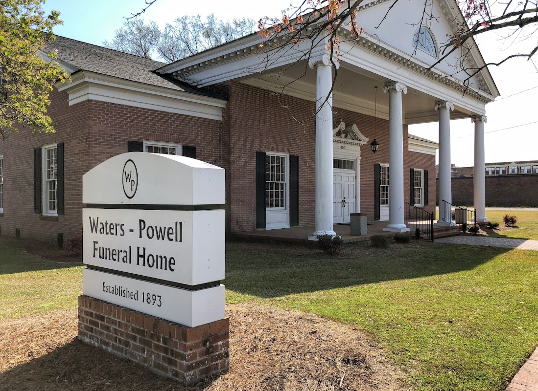 Waters-Powell Funeral Home building in Florence, South Carolina