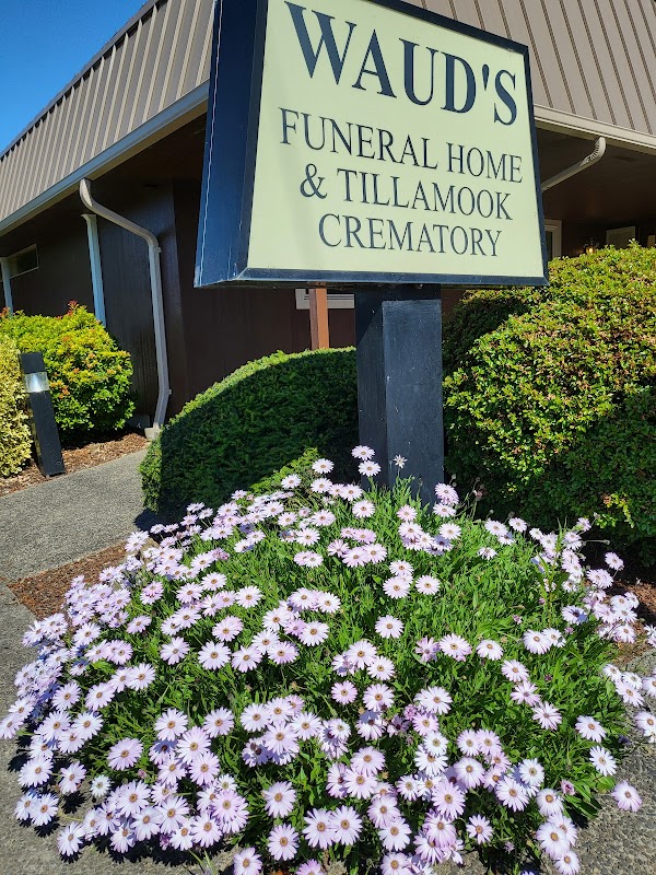 Waud's Tillamook Funeral Home building in Tillamook, Oregon