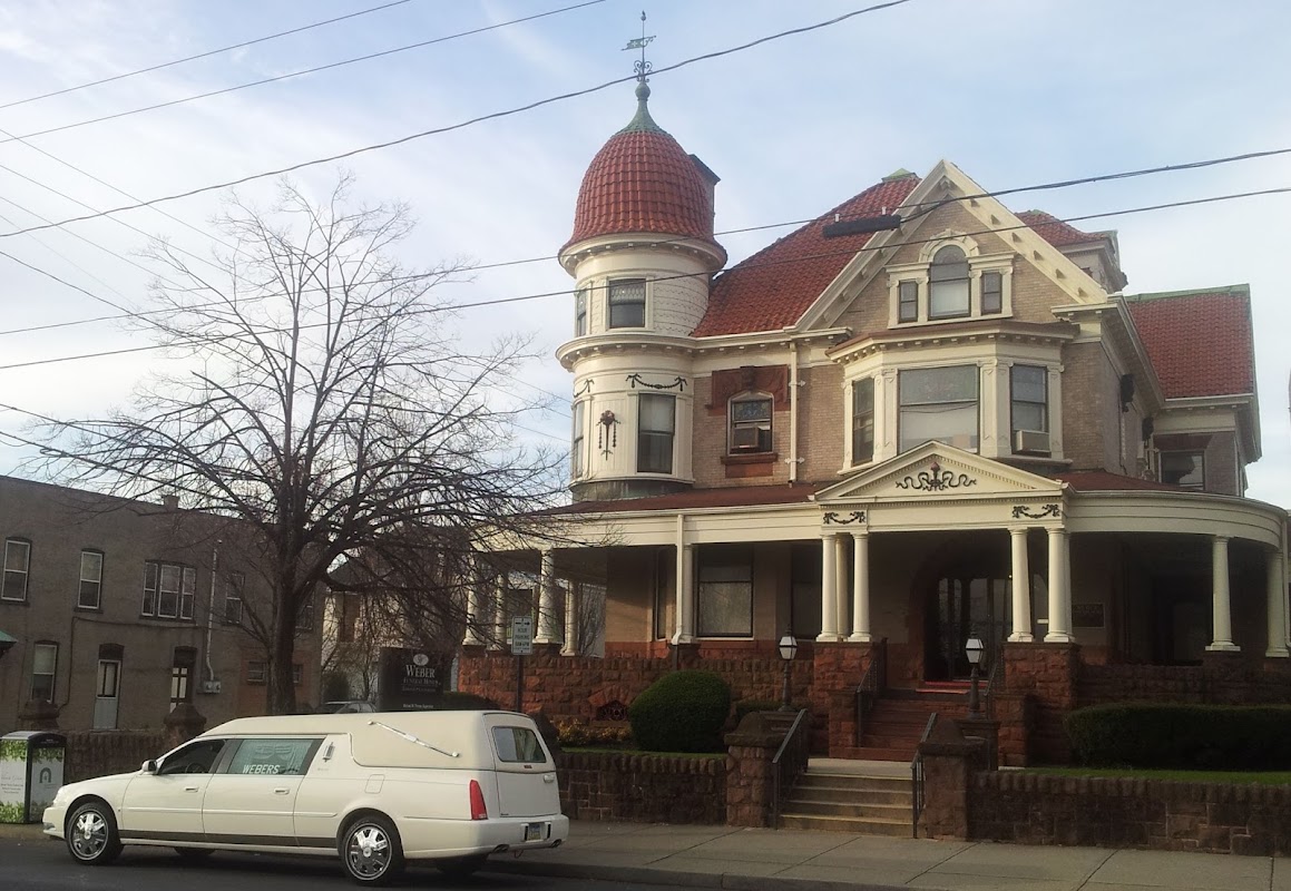 Weber Funeral Homes building in Allentown, Pennsylvania