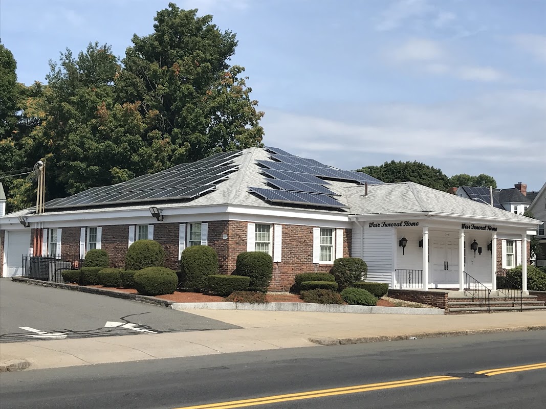 Weir Mac Cuish Family Funeral Home building in Malden, Massachusetts
