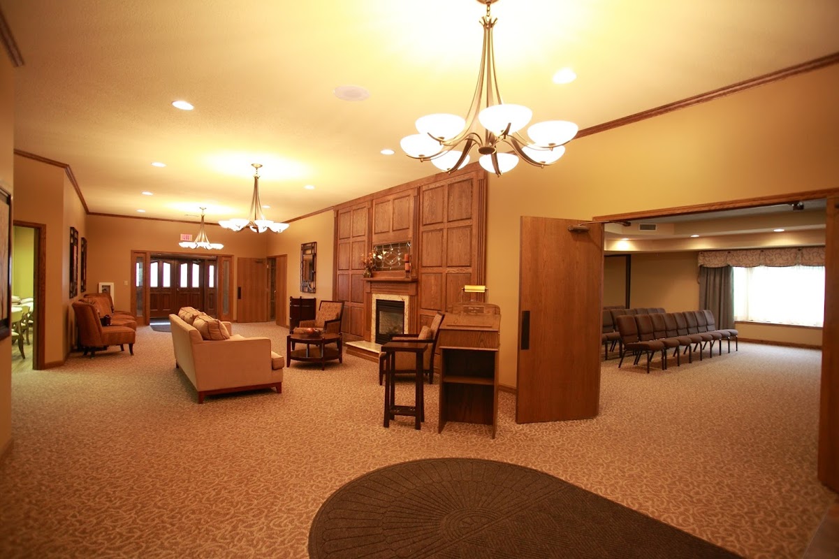 West-Kjos Funeral Home building in Detroit Lakes, Minnesota