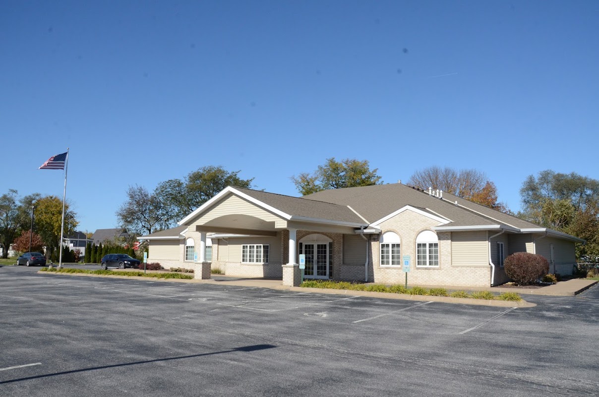 Wheelan-Pressly Funeral Home building in Milan, Illinois