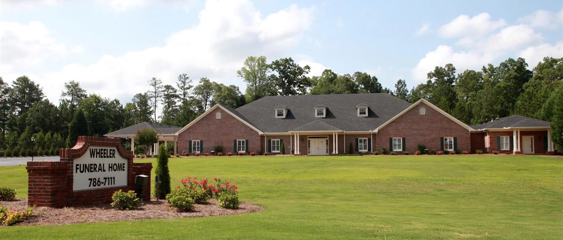 Wheeler Funeral Home building in Covington, Georgia