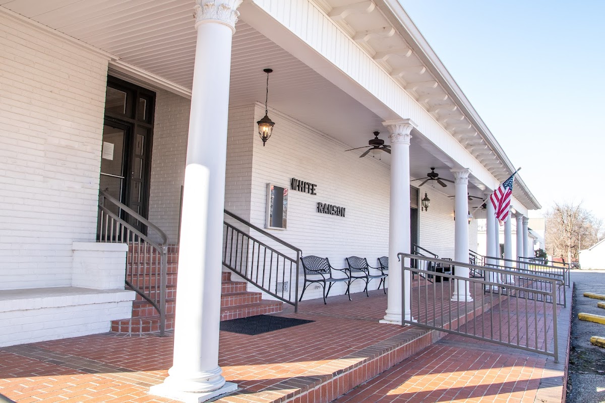 White-Ranson Funeral Home building in Union City, Tennessee