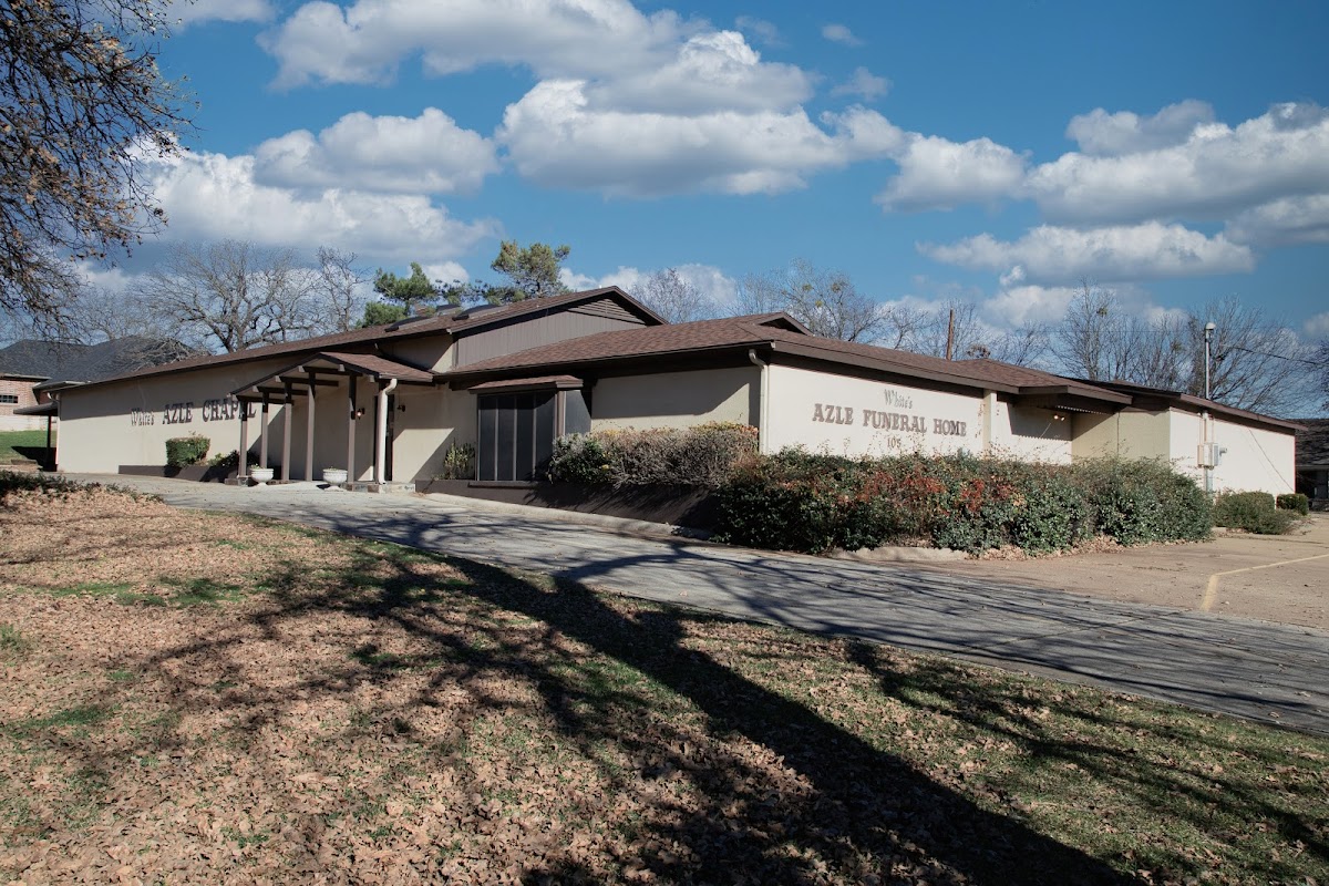 White's Azle Funeral Home building in Azle, Texas