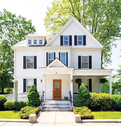 Whittier-Porter Funeral Home building in Ipswich, Massachusetts