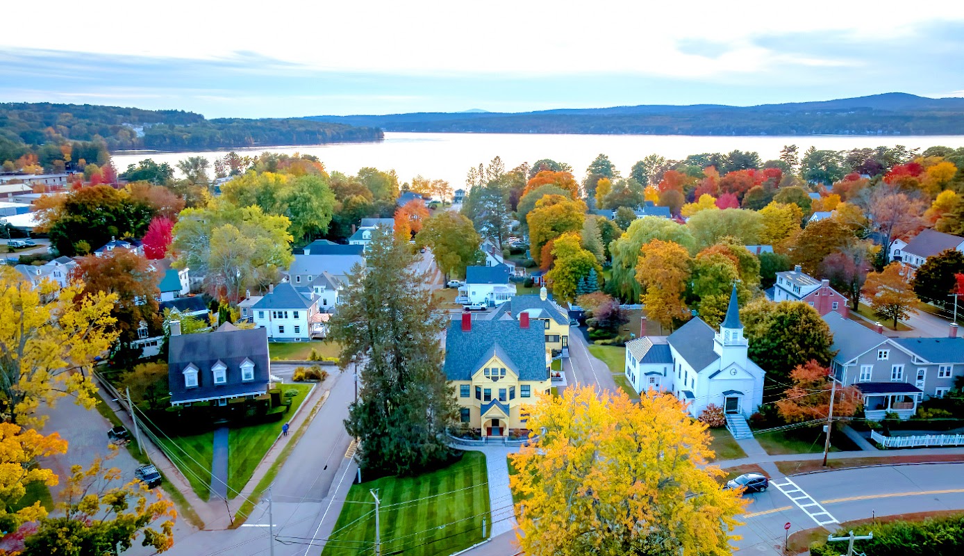 Wilkinson-Beane-Simoneau-Paquette Funeral Home building in Laconia, New Hampshire
