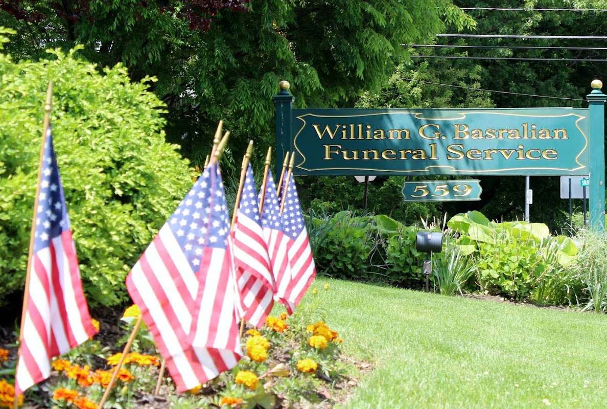 William G. Basralian Funeral Service building in Oradell, New Jersey