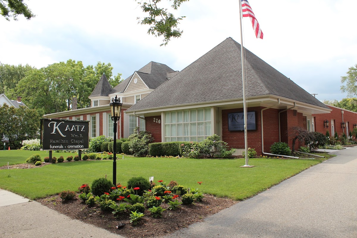 William R. Hamilton Co. Funeral Directors building in Mount Clemens, Michigan