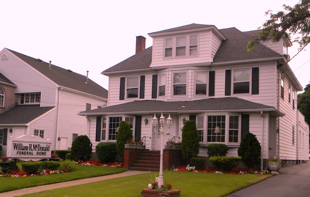 William R. McDonald Funeral Home building in Stratford, Connecticut