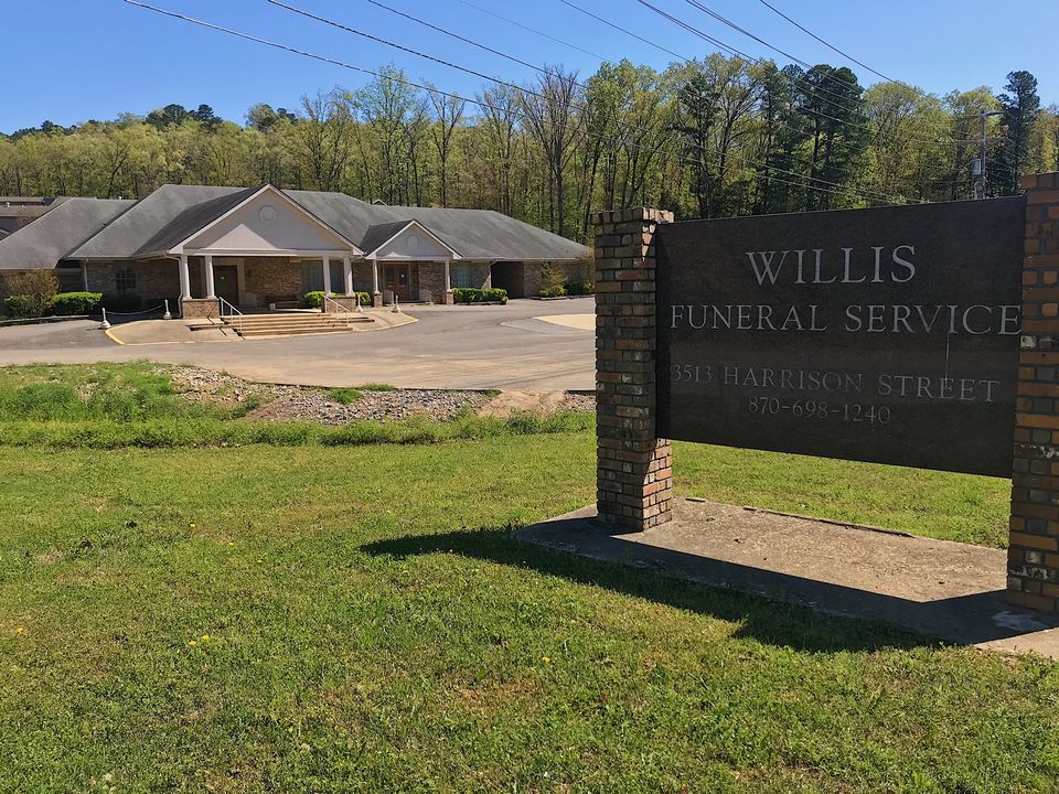Willis Funeral Service building in Batesville, Arkansas