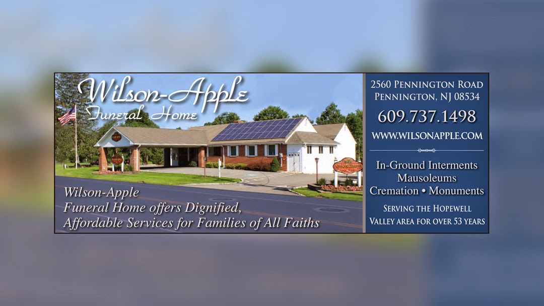 Wilson-Apple Funeral Home, LLC building in Pennington, New Jersey