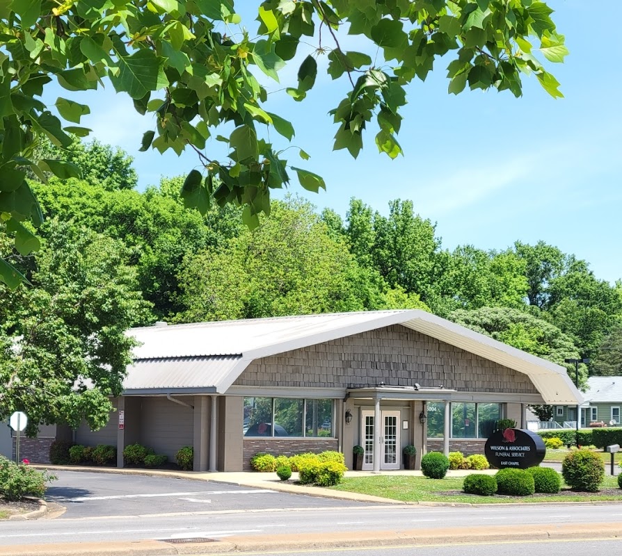 Wilson & Associates Funeral Service building in Richmond, Virginia