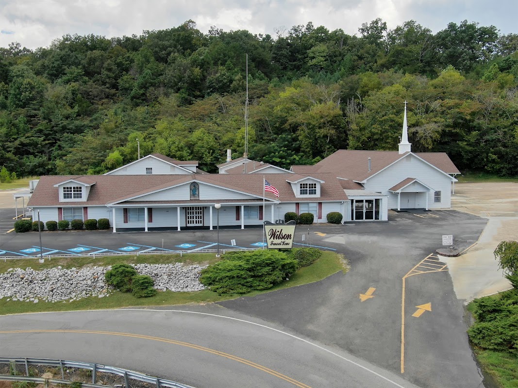Wilson & Sons Funeral Home building in Rossville, Georgia