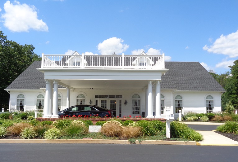Wimberg Funeral Home building in Galloway, New Jersey
