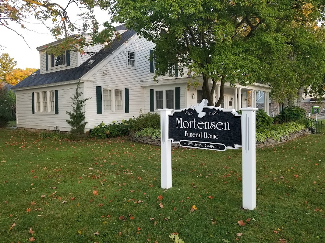 Winchester Funeral Home building in Charlevoix, Michigan