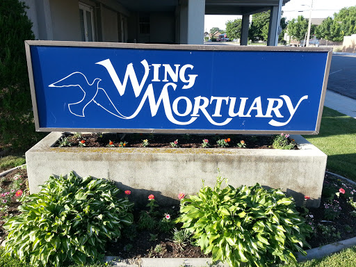 Wing Mortuary building in Lehi, Utah