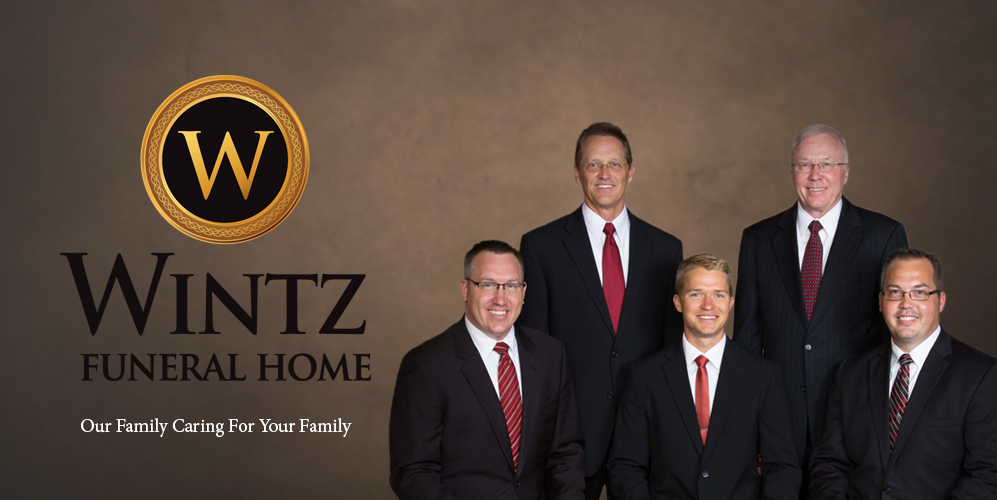 Wintz Funeral Home building in Coleridge, Nebraska
