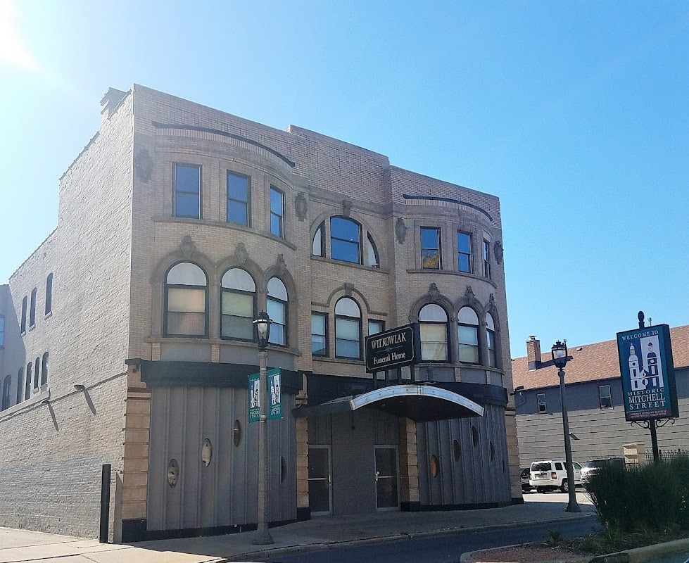 Witkowiak Funeral Home building in Milwaukee, Wisconsin