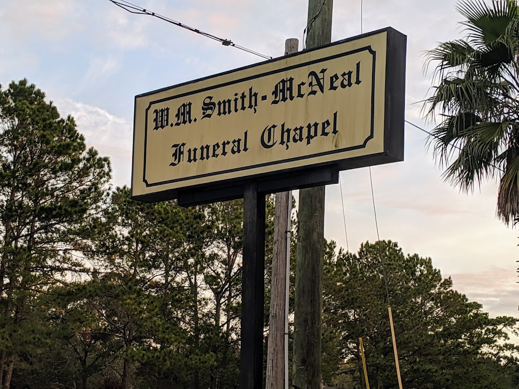 W.M. Smith-McNeal Funeral Home building in Awendaw, South Carolina