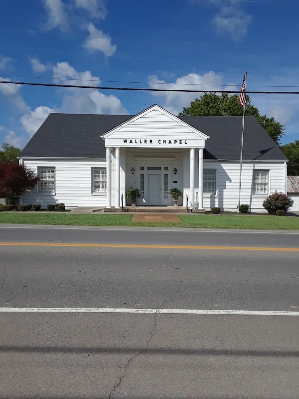Woodbine Waller Chapel building in Nolensville, Tennessee