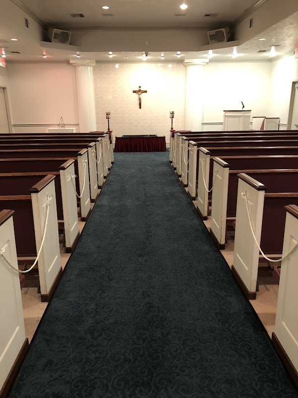 Woodforest Funeral Home building in Houston, Texas