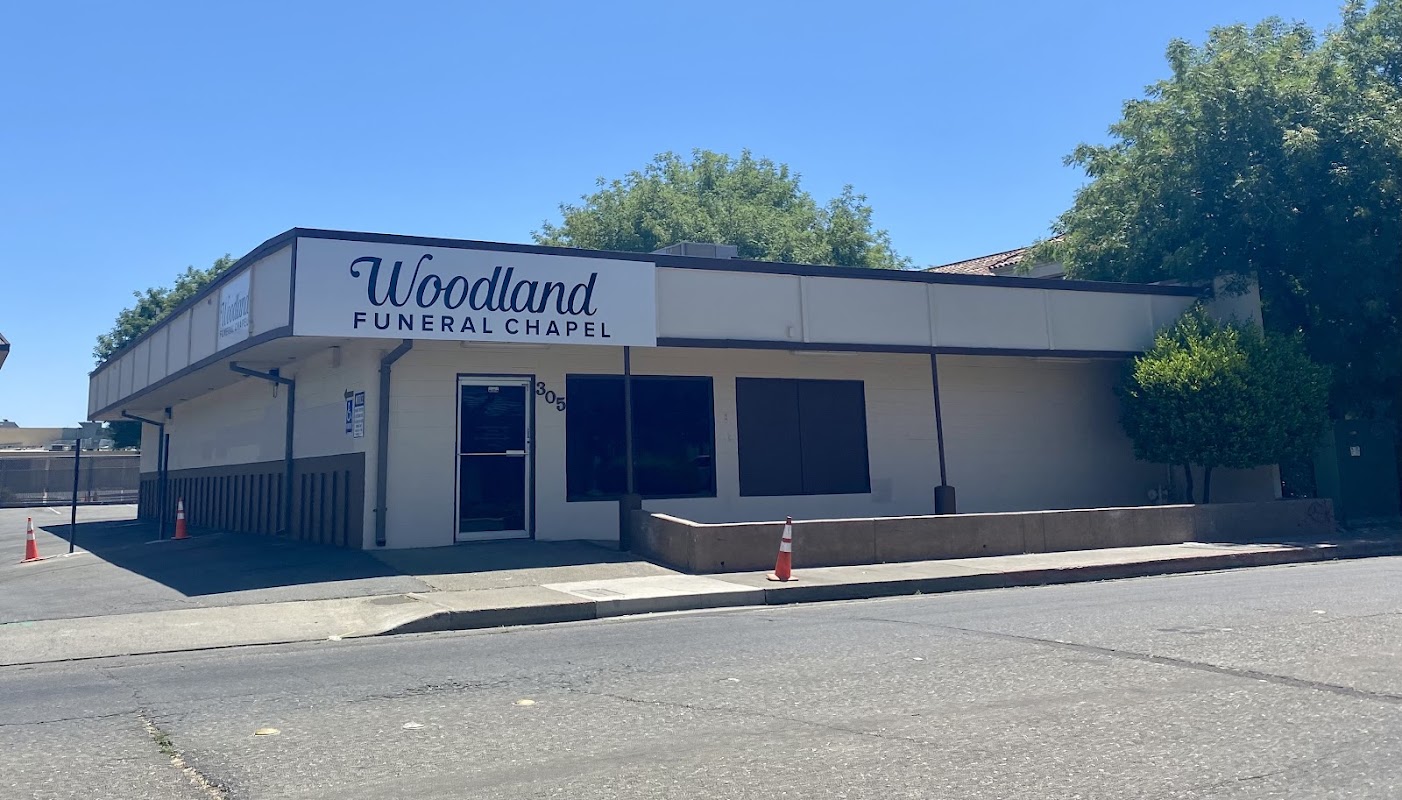 Woodland Funeral Chapel building in Woodland, California