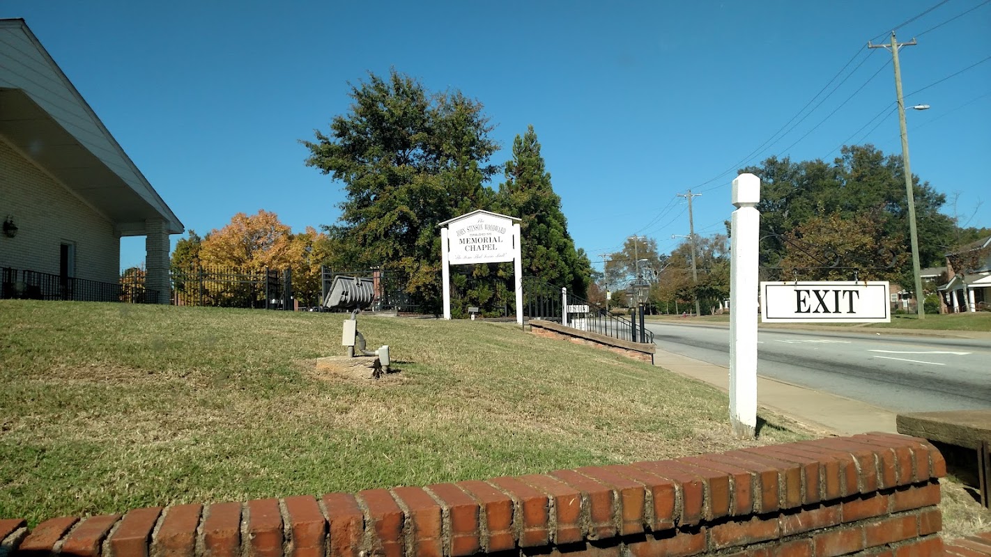 Woodward Funeral Home building in Spartanburg, South Carolina