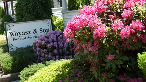 Woyasz & Son Funeral Home building in Norwich, Connecticut